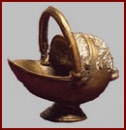 HA023 Resin Coal Scuttle